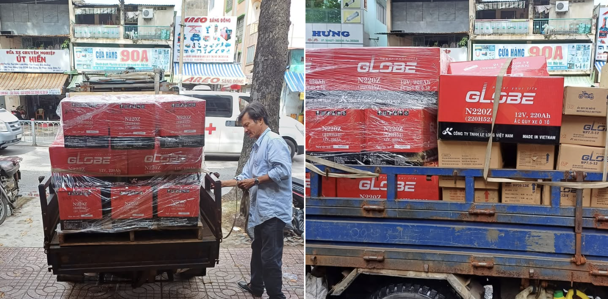 ẮC QUY GLOBE tại Hồng Phát