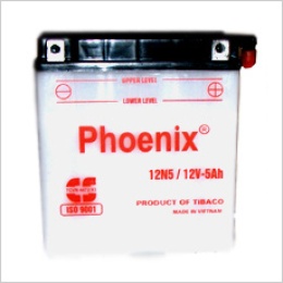 Ắc quy Xe máy 12N5-3B(CLC)