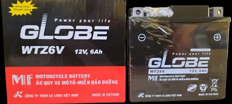 ẮC QUY XE MÔ TÔ GLOBE Chính Hãng Giá Tốt Cho Xe Máy Và Tay Ga