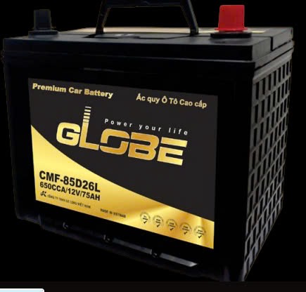 ẮC QUY XE Ô TÔ GLOBE Chính Hãng Tại TP.HCM – Giá Tốt, Bảo Hành Uy Tín